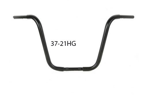 37-21HG MANUBRIO APE HANGER CHUBBY NERO 14"