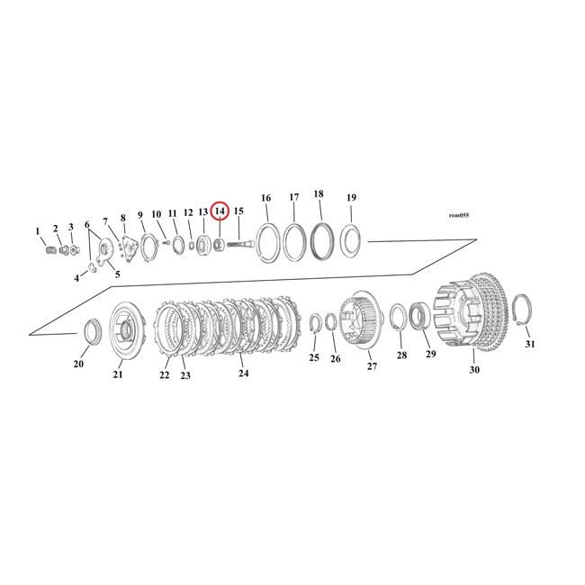 50-23HG CUSCINETTO SKF SPINGIDISCO FRIZIONE 8885