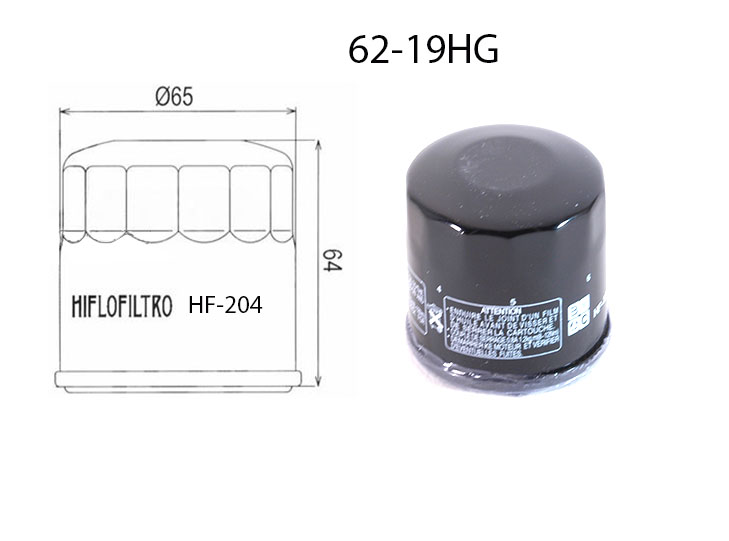 62-19HG OIL FILTER JAP TRIUMPH AGUSTA