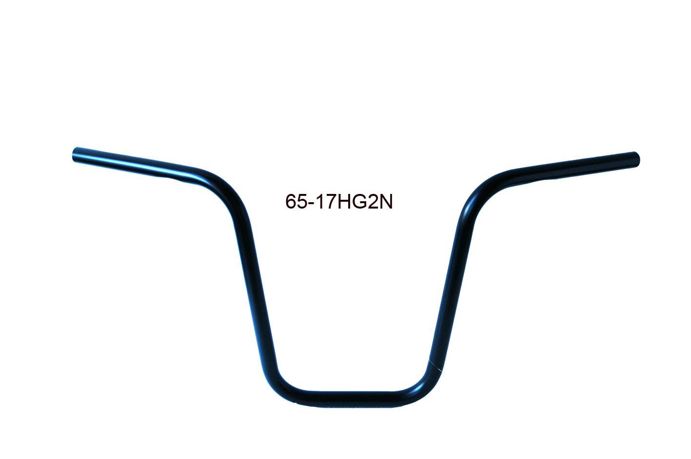 65-17HG2N APE HANGER STRETTO 230, ALTO 390mm NERO