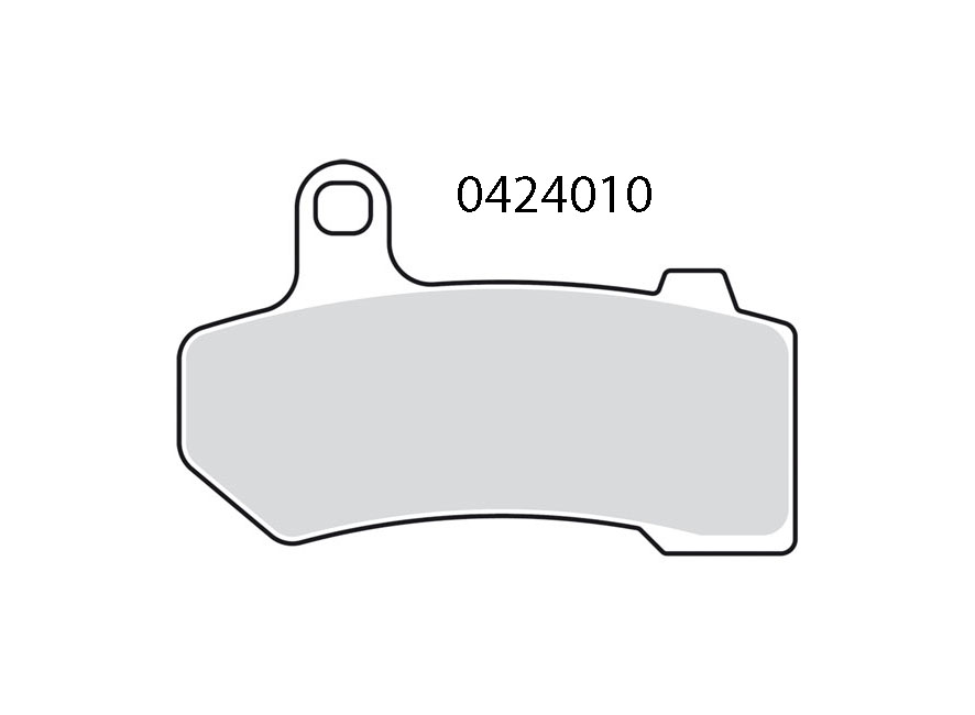 0424010 PASTIGLIE FRENO V-ROD 06-17 FLT 08-SU