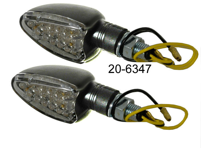 20-6347 COPPIA FRECCE IN ABS A 18 LED OMOLOGATE