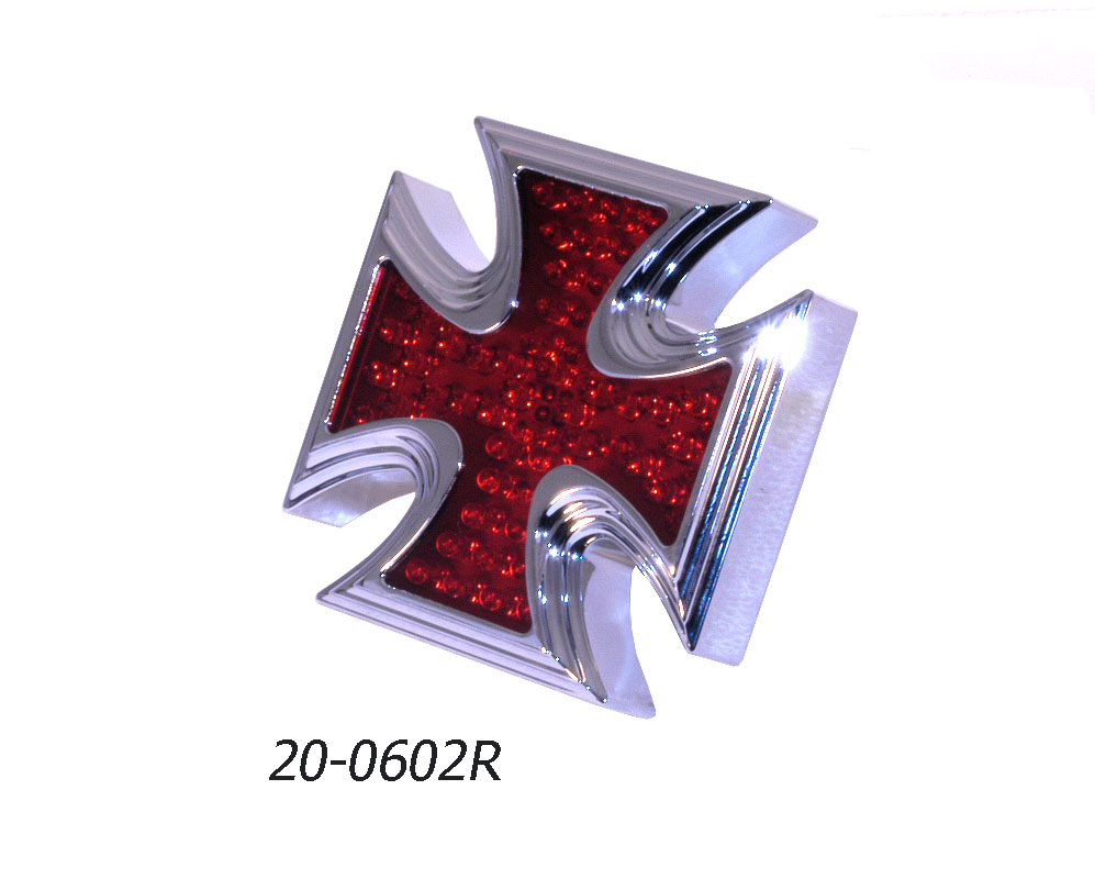 20-0602R CROCE MALTESE A LED