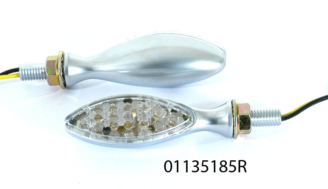 01135185R COPPIA OCCHIO FALCO LED ALLUMINIO