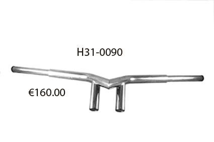 H31-0090 MANUBRIO CHUBBY PUNTA-BAR RISERS 4"