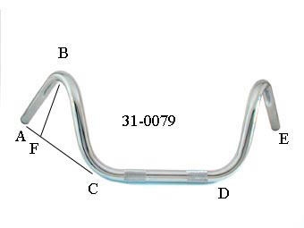 31-0079 MANUBRIO \"BULL BAR\" 56093-88