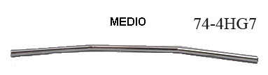 74-4HG7 MANUBRIO "DRAG MEDIO" HD LARGO 80cm